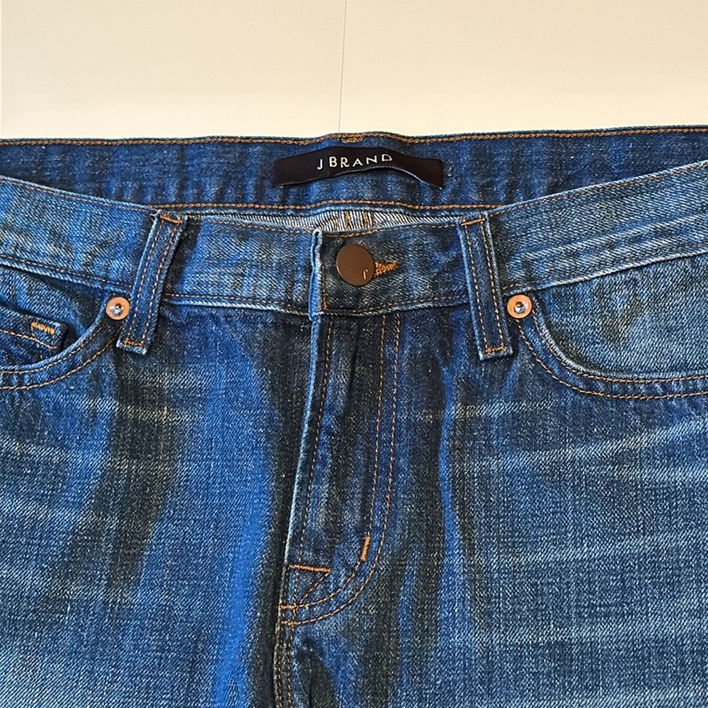 J Brand Libra Denim Cutoff Shorts Size 28 - Picture 2 of 8